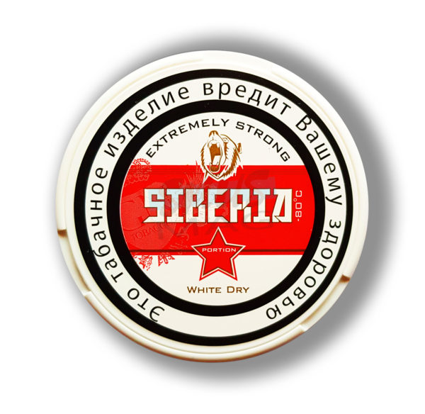 SIBERIA EXTREMELY STRONG акциз (Швеция, оригинал) Вкус - мята